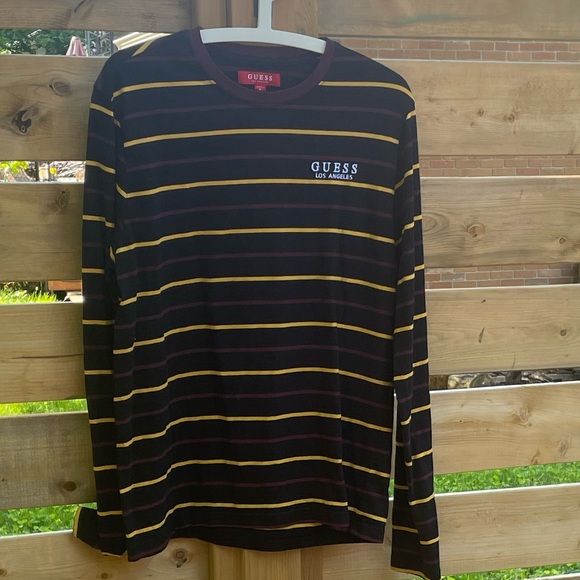 Guess black striped long sleeve - Picture 2 of 2